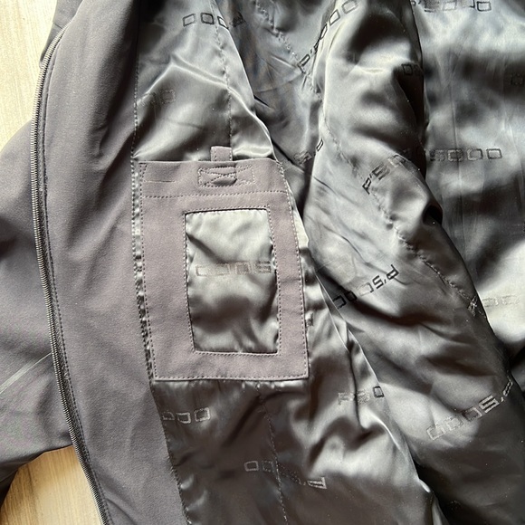 Rare Porsche P’5000 designed Adidas black jacket sz Large - Picture 6 of 12